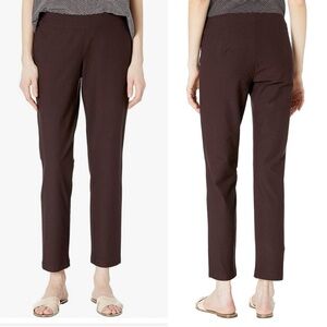 NWT Eileen Fisher Slim Ankle Pants in Cassis size S P